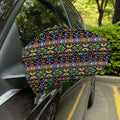Colorful Native Navajo Tribal Print Car Side Mirror Covers