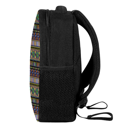 Colorful Native Navajo Tribal Print Casual Backpack