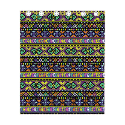 Colorful Native Navajo Tribal Print Curtain