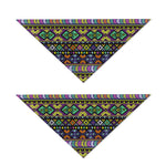 Colorful Native Navajo Tribal Print Dog Bandana