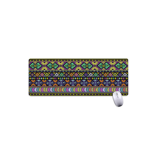 Colorful Native Navajo Tribal Print Extended Mouse Pad