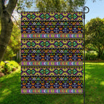 Colorful Native Navajo Tribal Print Garden Flag