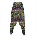 Colorful Native Navajo Tribal Print Hammer Pants