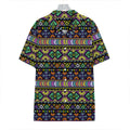 Colorful Native Navajo Tribal Print Hawaiian Shirt