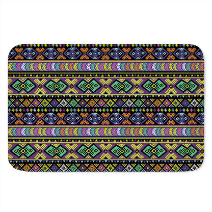 Colorful Native Navajo Tribal Print Indoor Door Mat