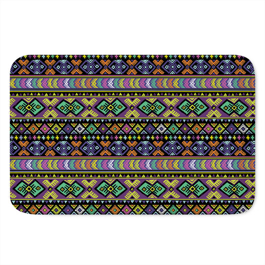 Colorful Native Navajo Tribal Print Indoor Door Mat