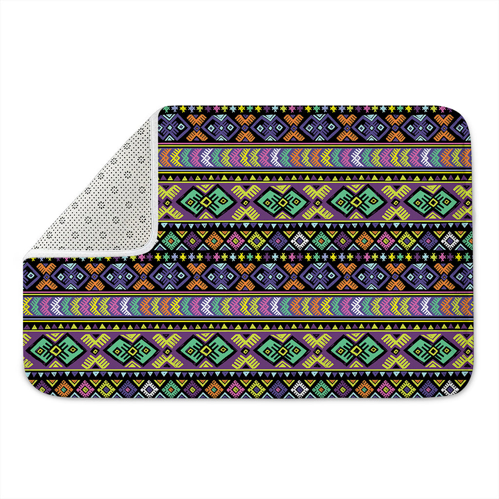 Colorful Native Navajo Tribal Print Indoor Door Mat