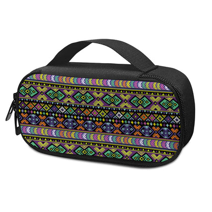 Colorful Native Navajo Tribal Print Insulin Cooler Travel Case