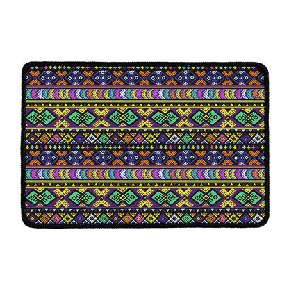 Colorful Native Navajo Tribal Print Kitchen Mat