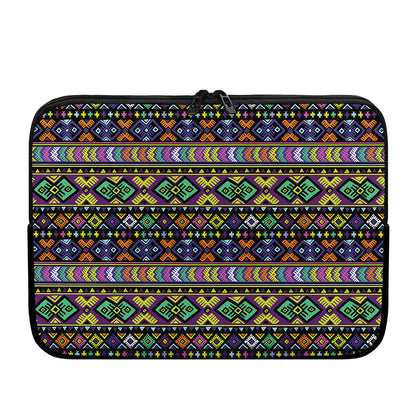Colorful Native Navajo Tribal Print Laptop Sleeve