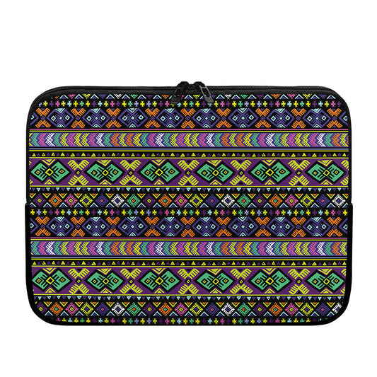 Colorful Native Navajo Tribal Print Laptop Sleeve