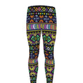 Colorful Native Navajo Tribal Print Men's Leggings