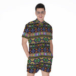 Colorful Native Navajo Tribal Print Men's Rompers