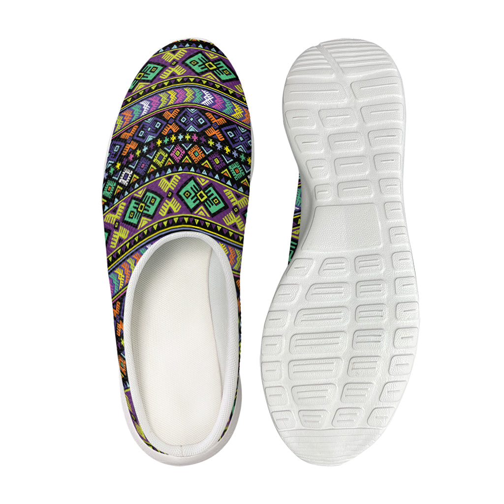 Colorful Native Navajo Tribal Print Mesh Casual Shoes