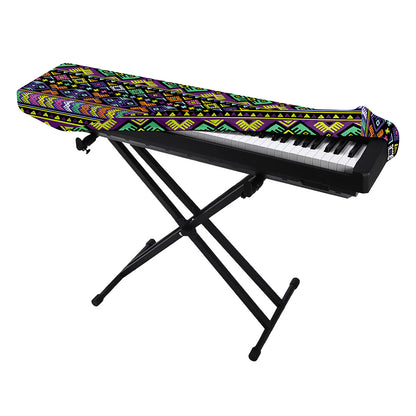 Colorful Native Navajo Tribal Print Piano Keyboard Cover