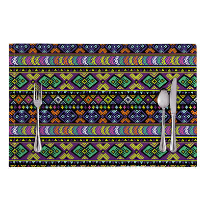 Colorful Native Navajo Tribal Print Placemat