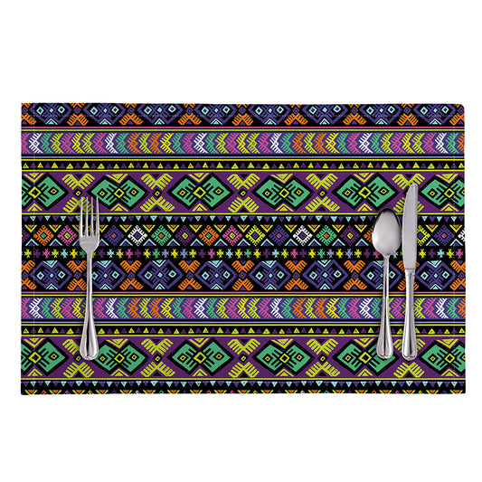 Colorful Native Navajo Tribal Print Placemat