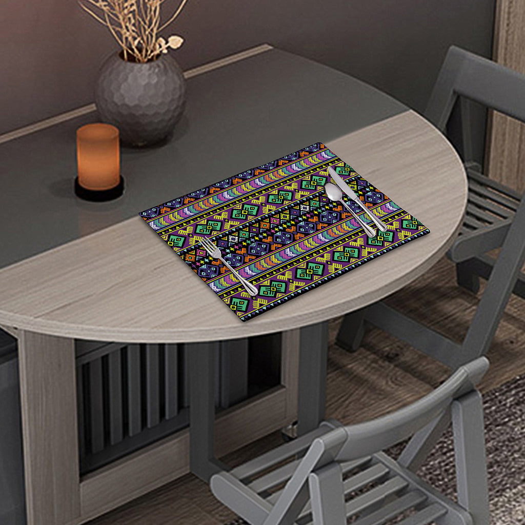 Colorful Native Navajo Tribal Print Placemat