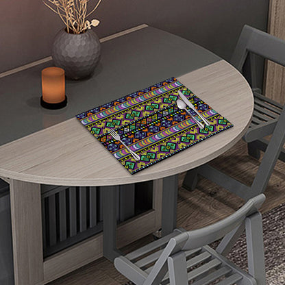 Colorful Native Navajo Tribal Print Placemat