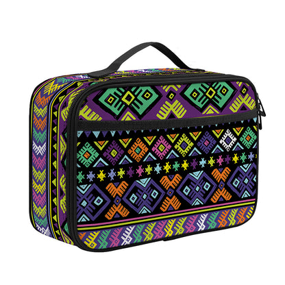 Colorful Native Navajo Tribal Print Portable Lunch Bag