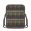 Colorful Native Navajo Tribal Print Rectangular Crossbody Bag