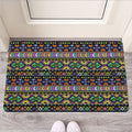 Colorful Native Navajo Tribal Print Rubber Doormat