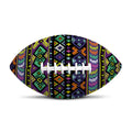 Colorful Native Navajo Tribal Print Rugby Ball