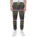 Colorful Native Navajo Tribal Print Joggers