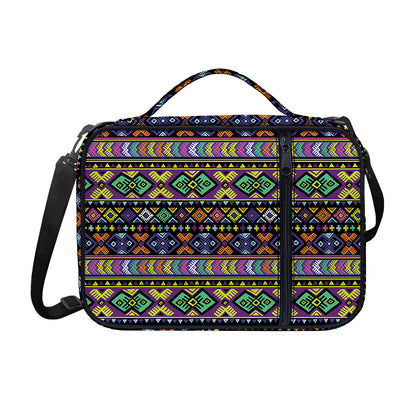 Colorful Native Navajo Tribal Print Shoulder Strap Bible Bag