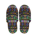 Colorful Native Navajo Tribal Print Slippers