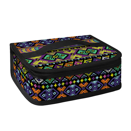 Colorful Native Navajo Tribal Print Small Lunch Bag