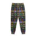 Colorful Native Navajo Tribal Print Sweatpants