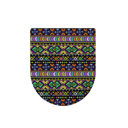 Colorful Native Navajo Tribal Print Toilet Lid Cover