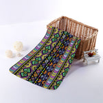 Colorful Native Navajo Tribal Print Towel