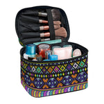 Colorful Native Navajo Tribal Print Travel Makeup Bag