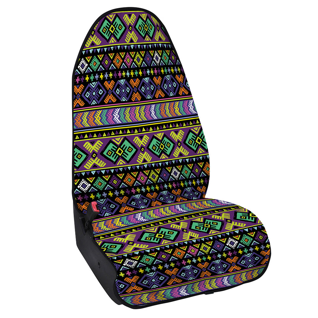 Colorful Native Navajo Tribal Print Waterproof Car Seat Cover