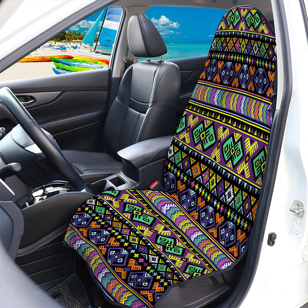 Colorful Native Navajo Tribal Print Waterproof Car Seat Cover