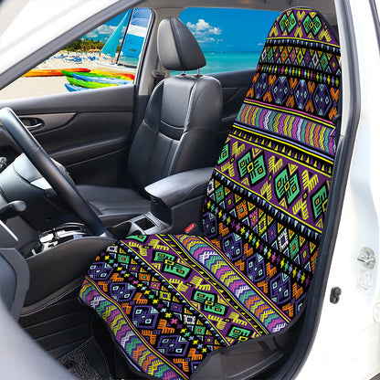 Colorful Native Navajo Tribal Print Waterproof Car Seat Cover
