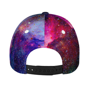 Colorful Nebula Galaxy Space Print Baseball Cap