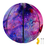 Colorful Nebula Galaxy Space Print Basketball