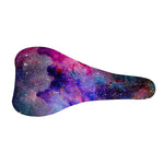 Colorful Nebula Galaxy Space Print Bicycle Seat Cover