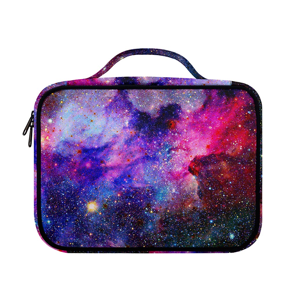 Colorful Nebula Galaxy Space Print Briefcase Bible Bag