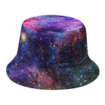 Colorful Nebula Galaxy Space Print Bucket Hat