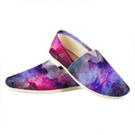 Colorful Nebula Galaxy Space Print Casual Shoes