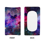 Colorful Nebula Galaxy Space Print Changing Pad Cover