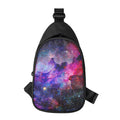 Colorful Nebula Galaxy Space Print Sling Bag