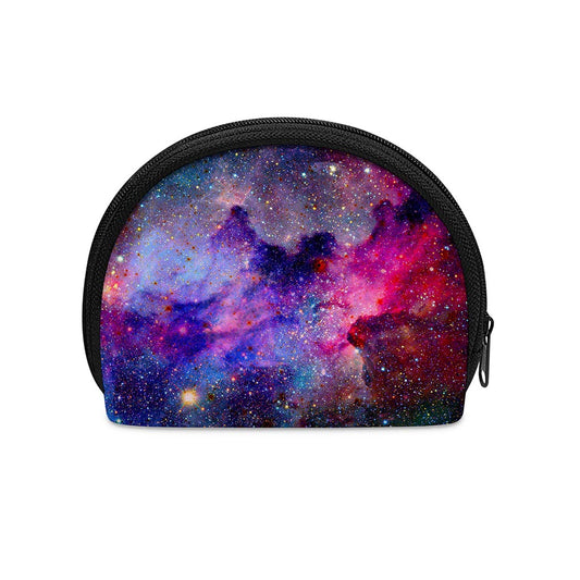 Colorful Nebula Galaxy Space Print Coin Purse