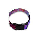 Colorful Nebula Galaxy Space Print Dog Collar