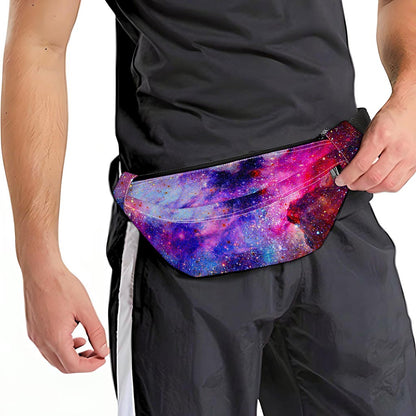 Colorful Nebula Galaxy Space Print Fanny Pack