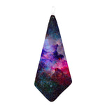 Colorful Nebula Galaxy Space Print Hand Towel
